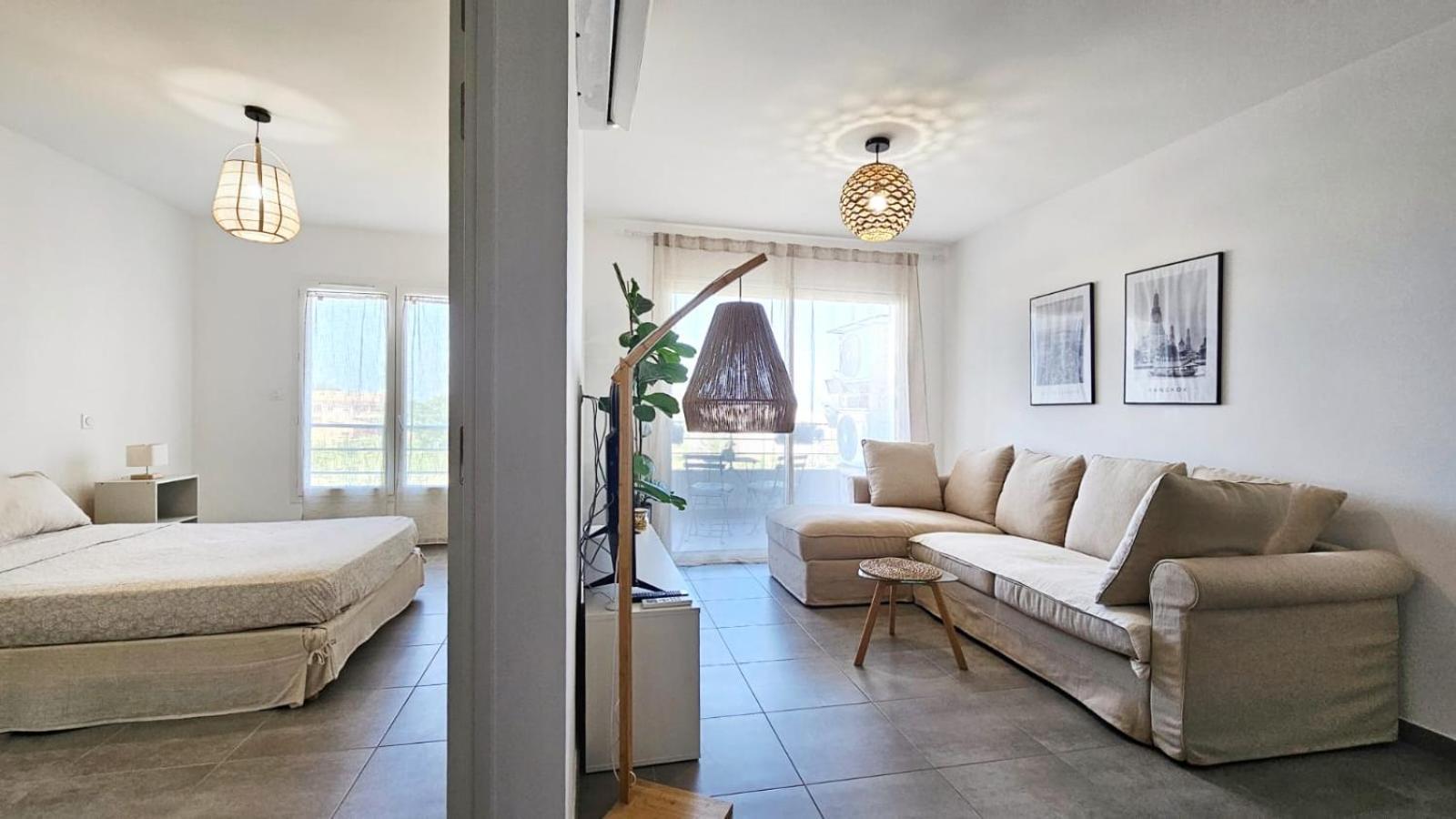 Apartamento Superbe T2 Neuf, Tout Proche Plage. De 2 A 4 Pers Folelli Exterior foto